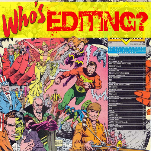 Who's Editing #24: Not Calling It the Ultraverse